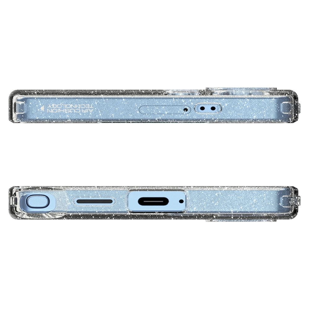 Spigen Liquid Crystal Case til Samsung Galaxy S25 Ultra - Clear Glitter