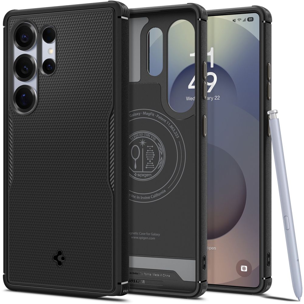 Spigen Core Armor Mag Case for Samsung Galaxy S25 Ultra - Black