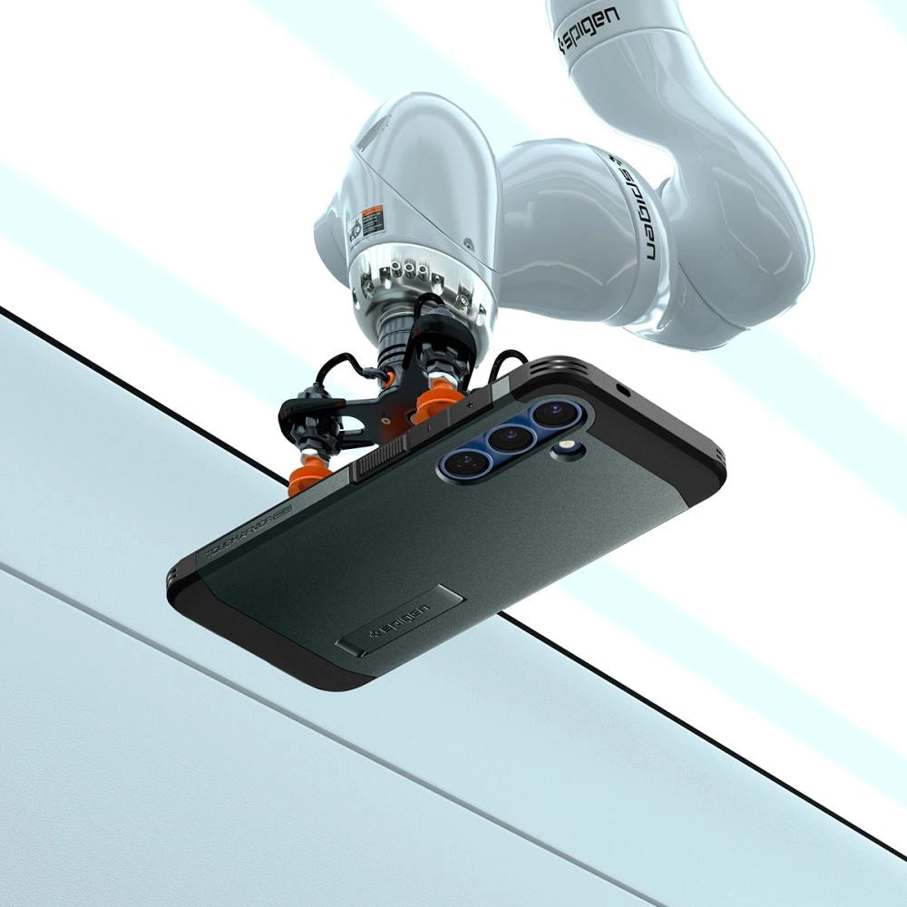 Spigen Tough Armor MagSafe Case til Samsung Galaxy S25+ - Grøn