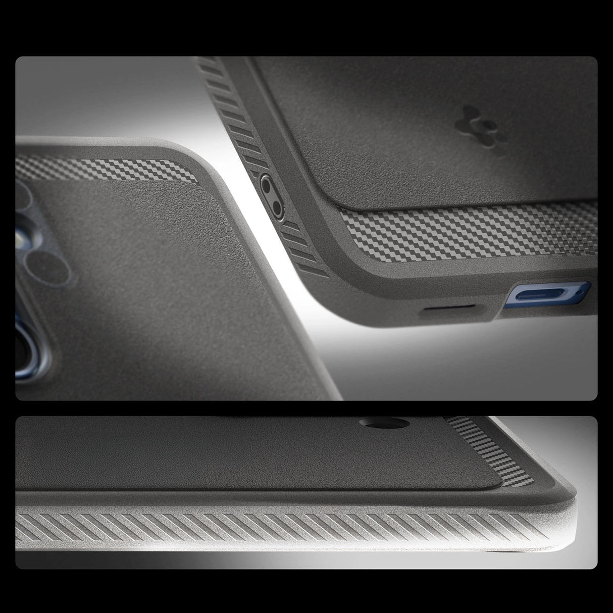 Spigen Rugged Armor Mag MagSafe Case til Samsung Galaxy S25 - Grå