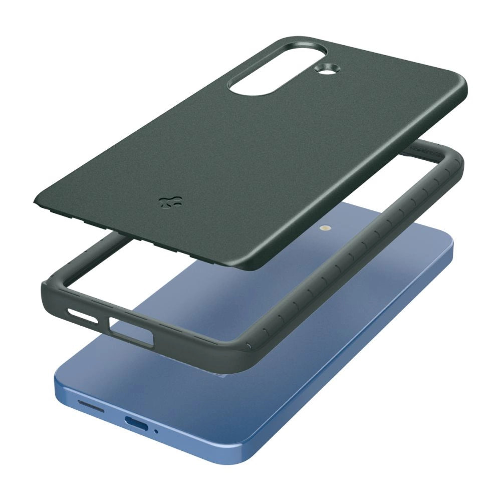 Spigen Thin Fit Mag Case til Samsung Galaxy S25 - Grøn