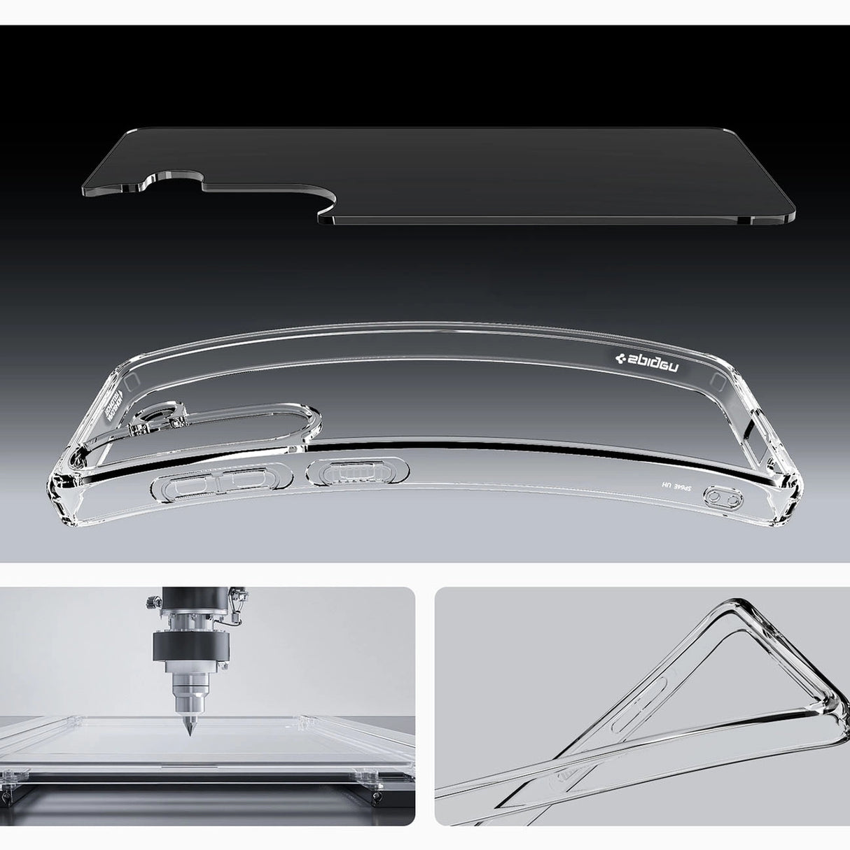 Spigen Ultra Hybrid Case til Samsung Galaxy S25 - Klar