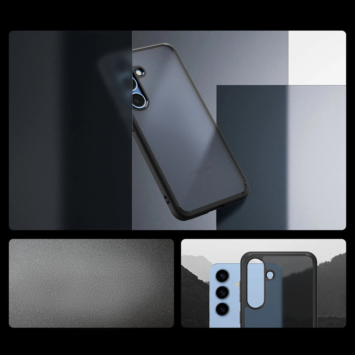 Spigen Ultra Hybrid Case til Samsung Galaxy S25 - sort