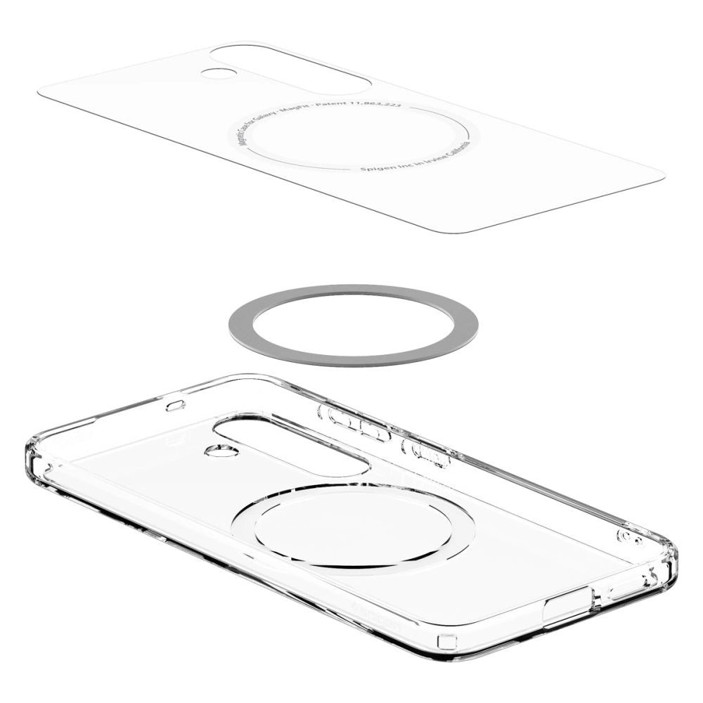 Spigen Ultra Hybrid Mag Case til Samsung Galaxy S25 - klar