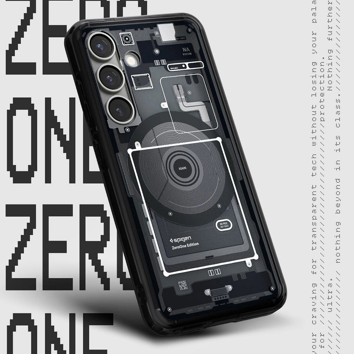 Spigen Ultra Hybrid Mag Case til Samsung Galaxy S25 Zero One - sort