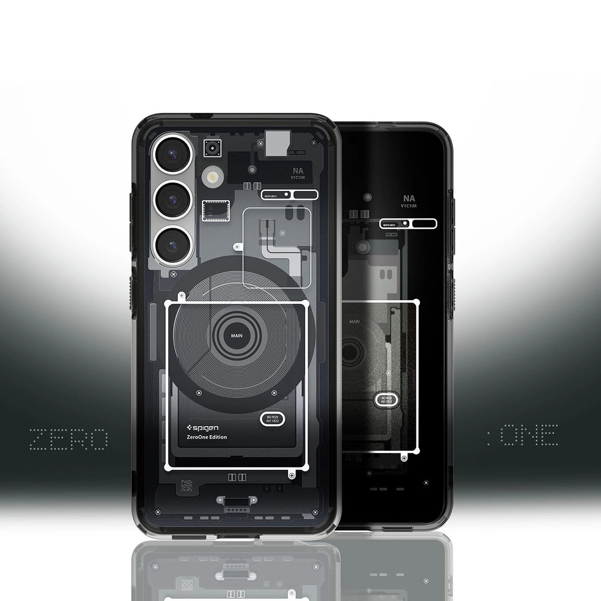 Spigen Ultra Hybrid Mag Case til Samsung Galaxy S25 Zero One - sort