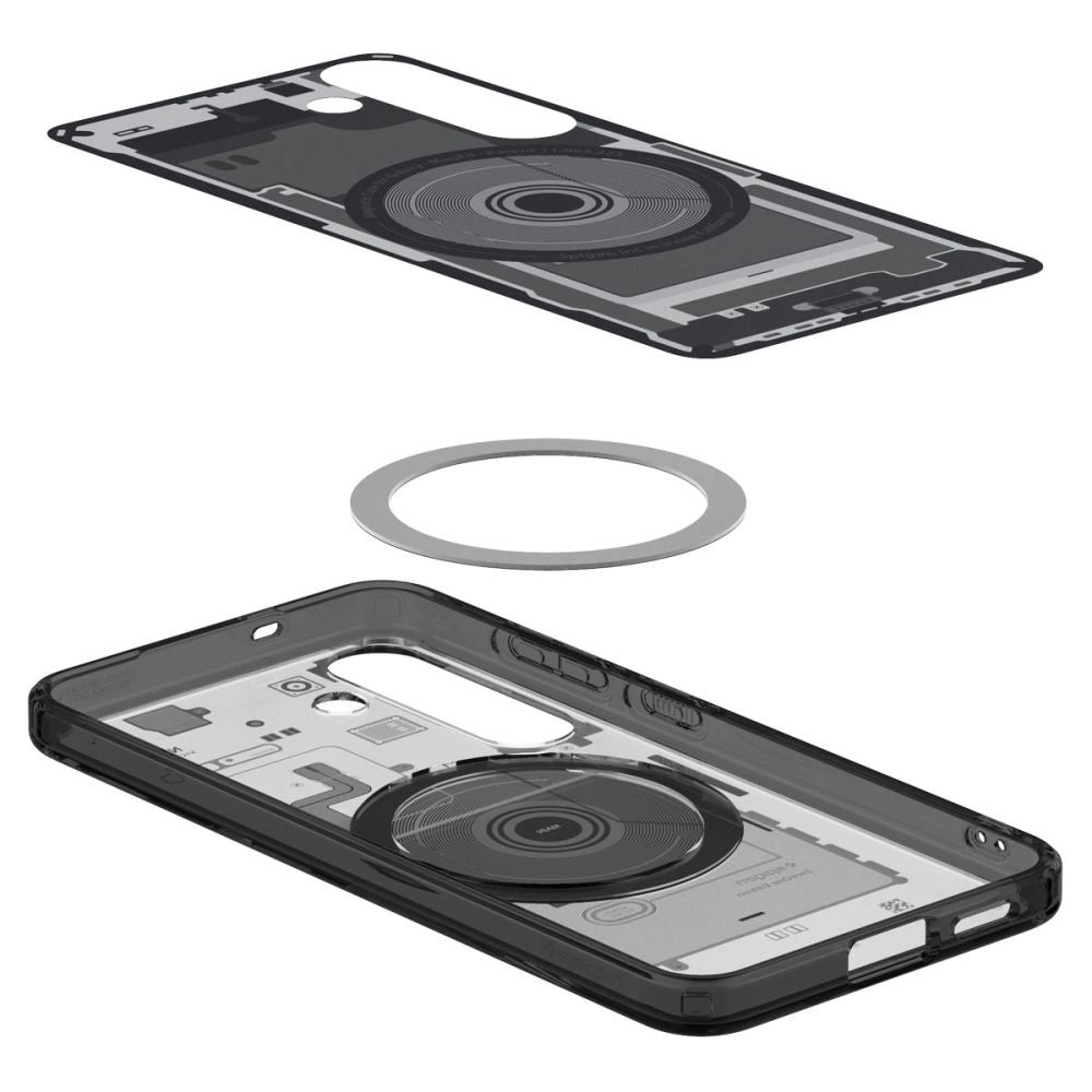Spigen Ultra Hybrid Mag Case til Samsung Galaxy S25 Zero One - sort