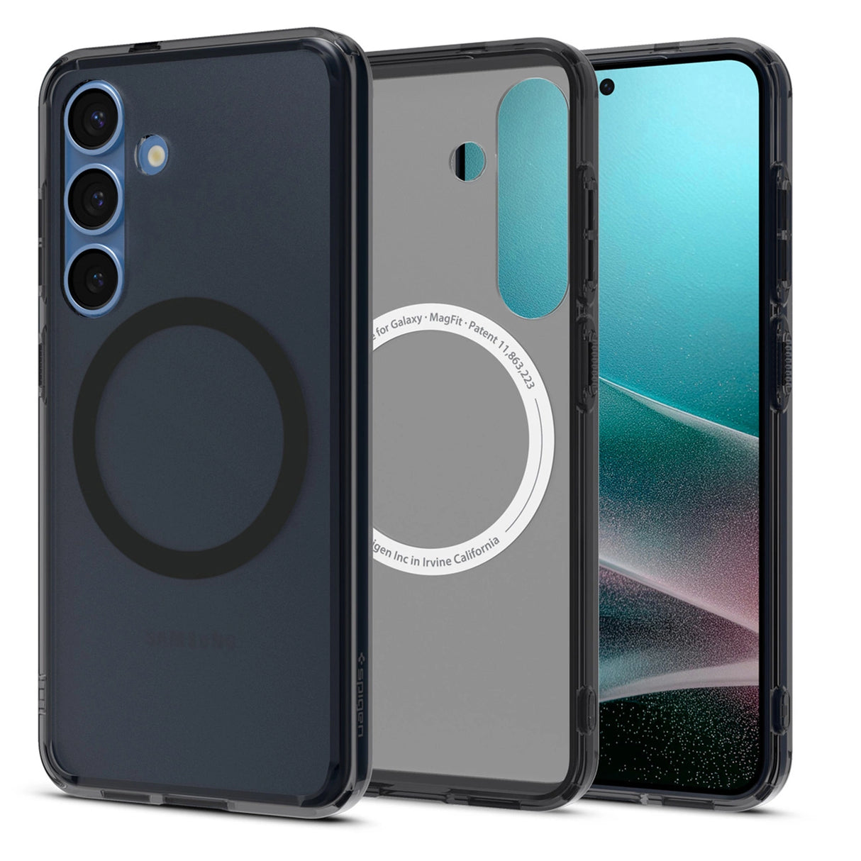 Spigen Ultra Hybrid Mag Case til Samsung Galaxy S25 Zero One - sort