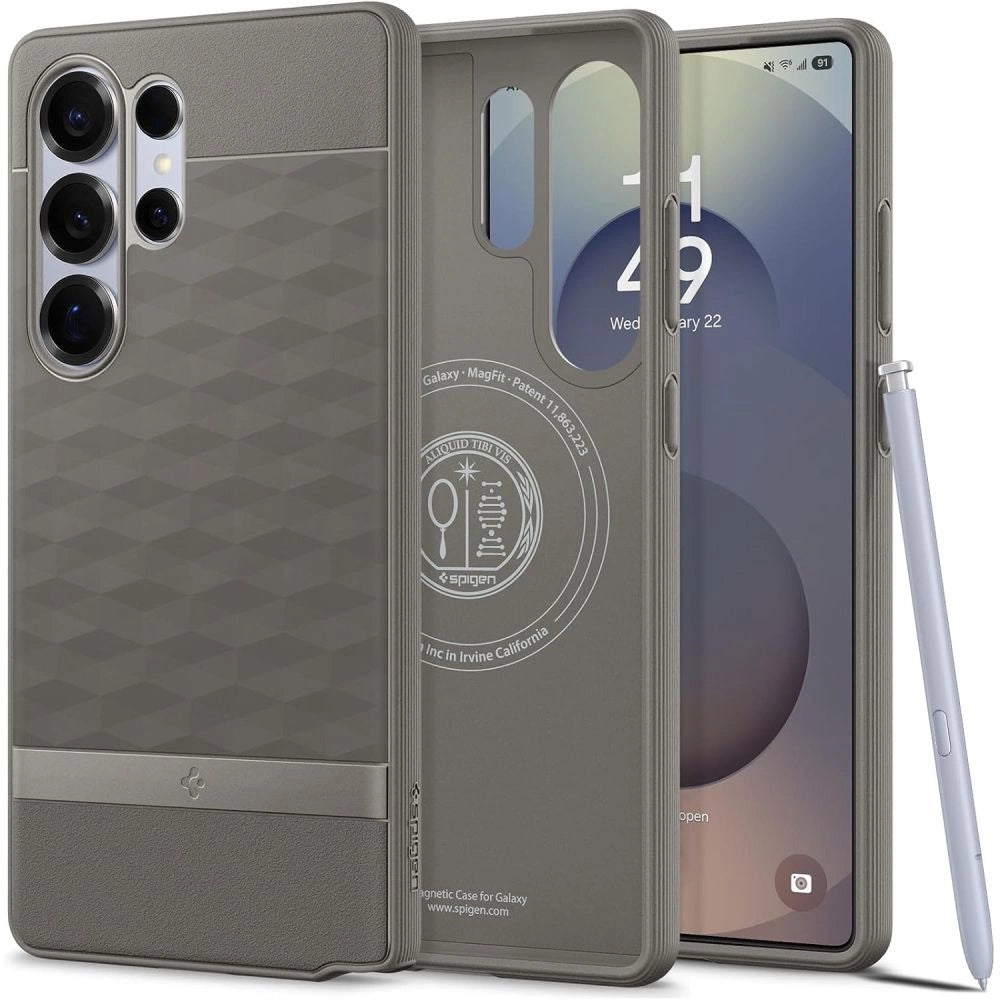 Caseology Parallax Mag MagSafe Case til Samsung Galaxy S25 Ultra - Grå