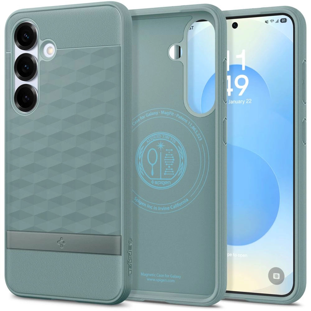 Caseology Parallax Mag MagSafe Case til Samsung Galaxy S25+ - Grøn