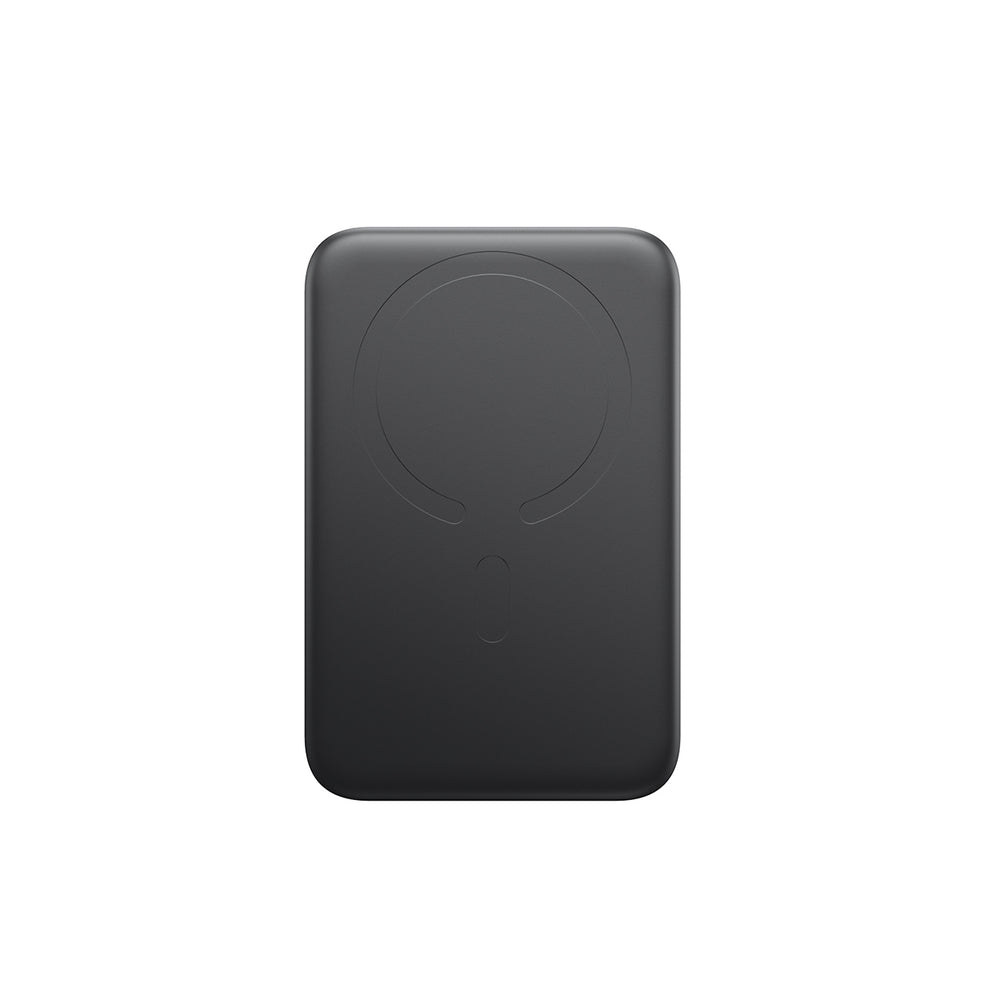 Joyroom JR-PBM12 Power Bank 10000mAh 22,5W MagSafe Kompatibel, 15W trådløs opladning, med ringbase - sort