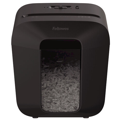 Fellowes Powershred LX25 papirmakulator Delvist makulering Sort