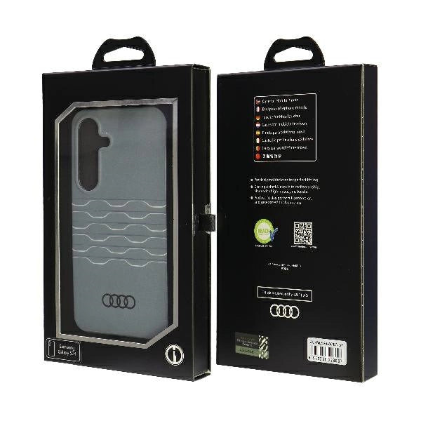 Audi IML Geometric Pattern Case S24 S921 gray/gray hardcase AU-IMLS24-A6/D3-GY