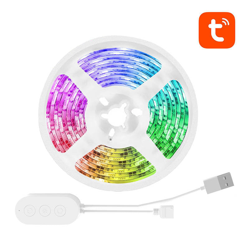 Smart WiFi RGB LED lysstrimmel Gosund SL1 (2,8 m), Tuya