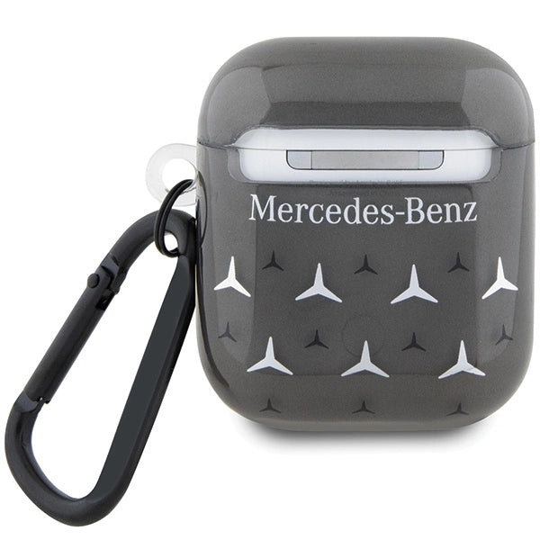 Mercedes MEA28DPMGS AirPods 1/2 cover sort/sort Stor stjerne mønster