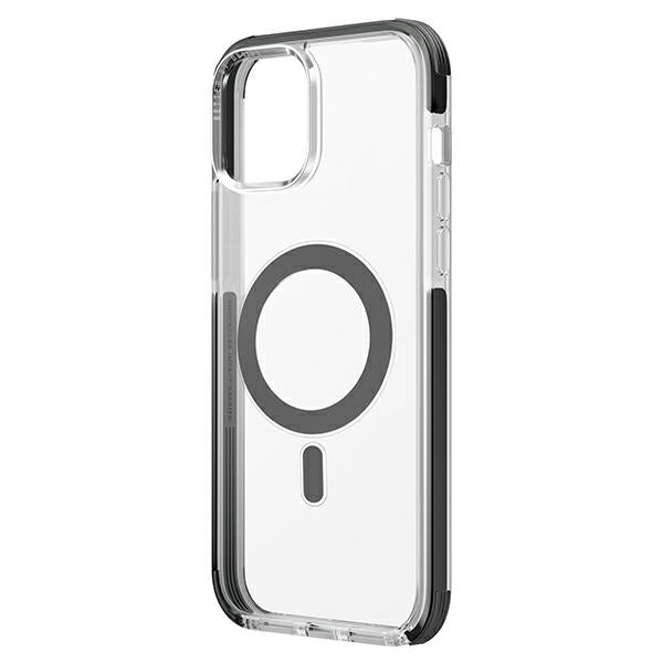 Uniq Combat iPhone 14 Pro 6.1" case Magclick Opladning sort/beton trækul