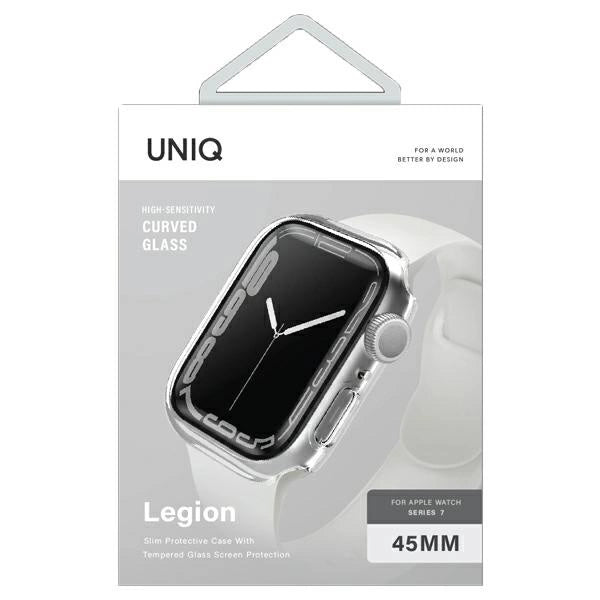 Uniq Legion Case Apple Watch Series 7/8/9 45 mm klar