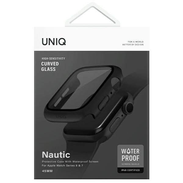 Uniq case Nautic Apple Watch Series 7/8/9 45mm sort/sort