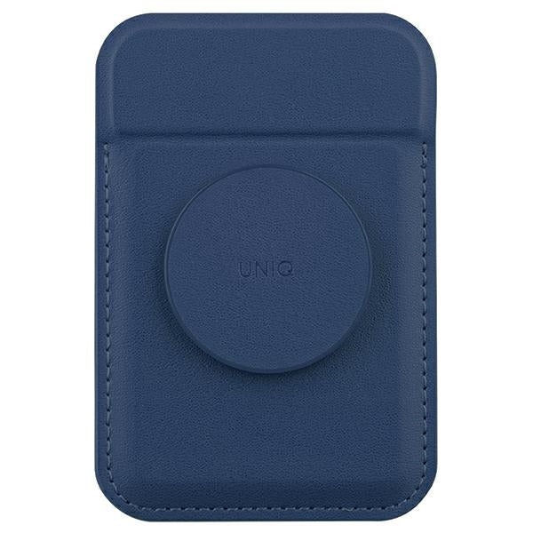 Uniq Flixa magnetkort lommebok med stativ navy blue