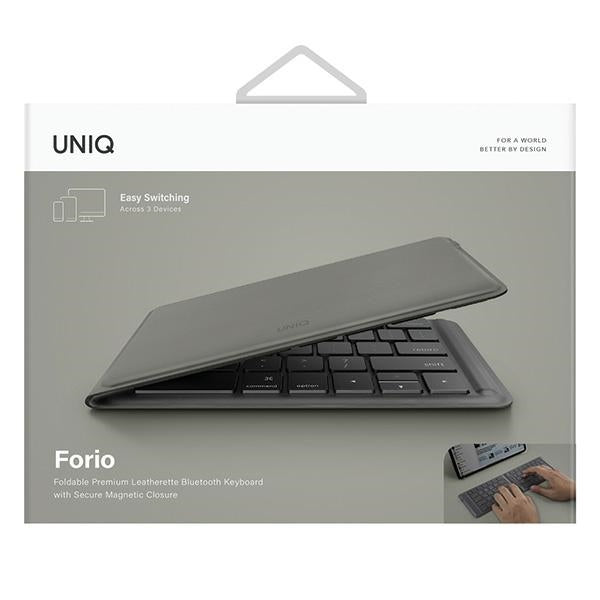 Uniq Forio Foldbare Bluetooth-tastatur Grøn/Lichen Grøn