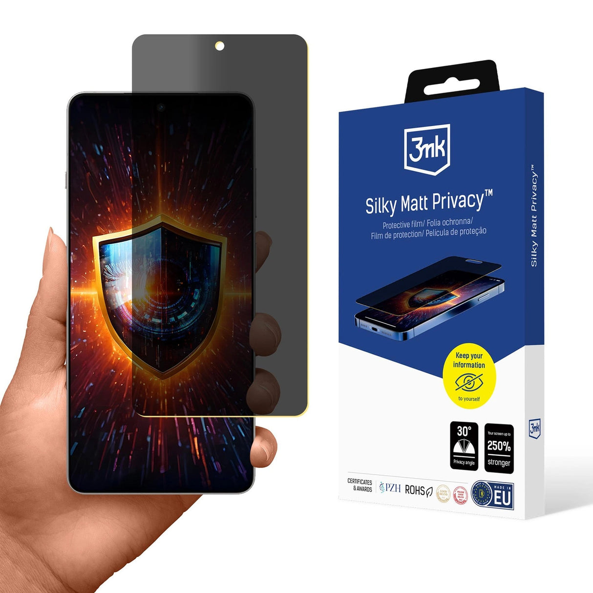 Privacy Film 3mk Silky Matt Privacy til OnePlus 13R