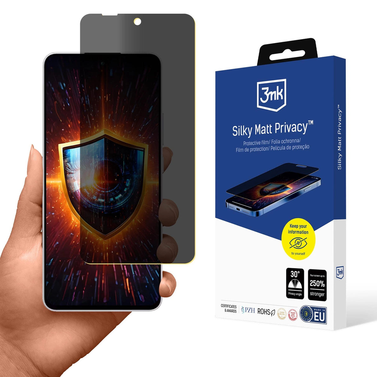 Privacy Film 3mk Silky Matt Privacy på Oppo Reno 13F 4G