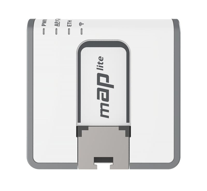 Mikrotik mAP lite Hvid Strøm over Ethernet (PoE)