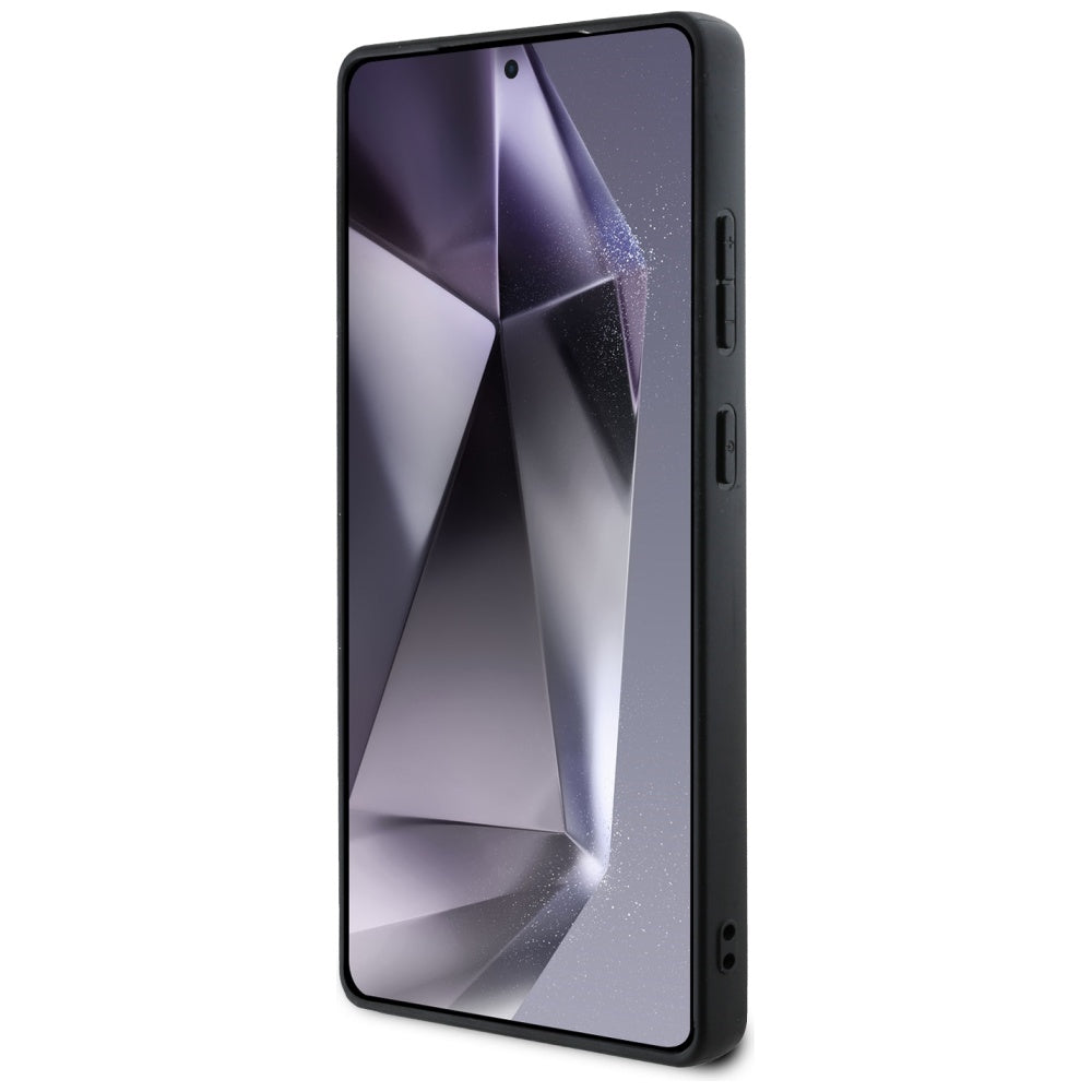 Guess 4G Round Patch Classic Logo MagSafe Case til Samsung Galaxy S25 Ultra Pink