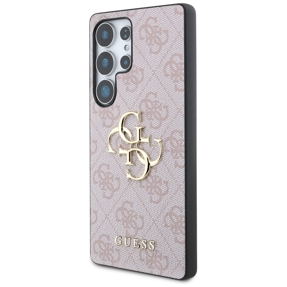 Guess Big 4G Logo Classic Logo Case til Samsung Galaxy S25 Ultra Pink