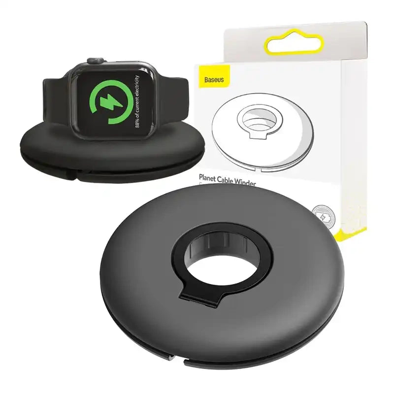 Organizer / AppleWatch oplader holder (sort)