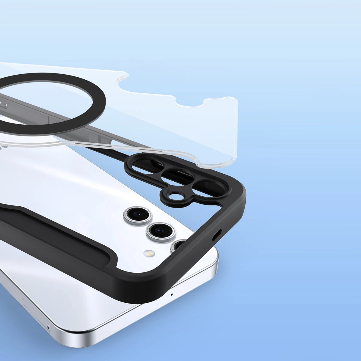 Dux Ducis Skin X Pro æske til Samsung Galaxy S25+ med MagSafe og tegnebog - sort