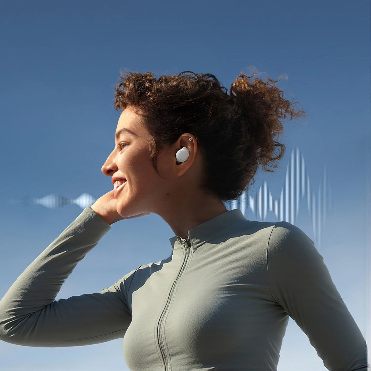 Joyroom Jdots JR-DB3 TWS trådløse hovedtelefoner - hvid