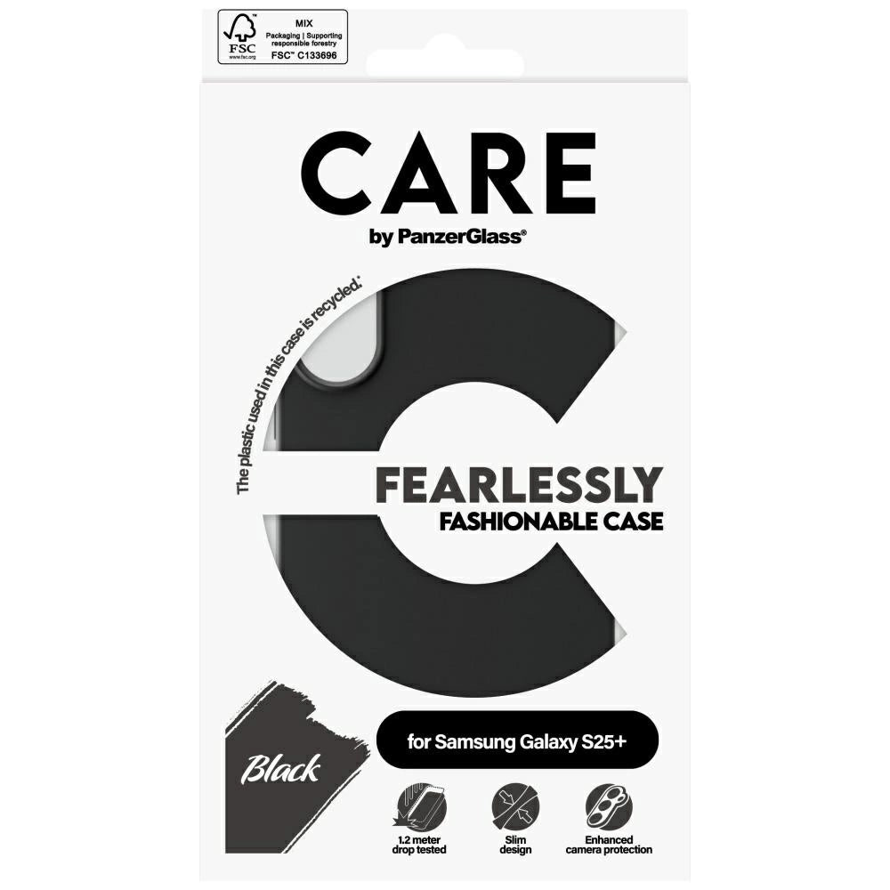 CARE af PanzerGlass Fashion Case til Samsung Galaxy S25+ - sort