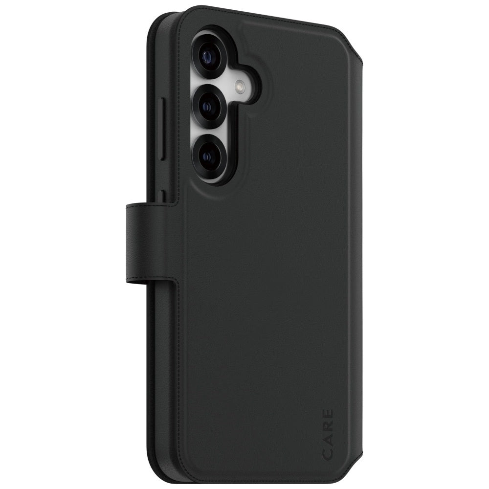 CARE af PanzerGlass Feature Tango 2in1 Wallet Case til Samsung Galaxy S25 - sort