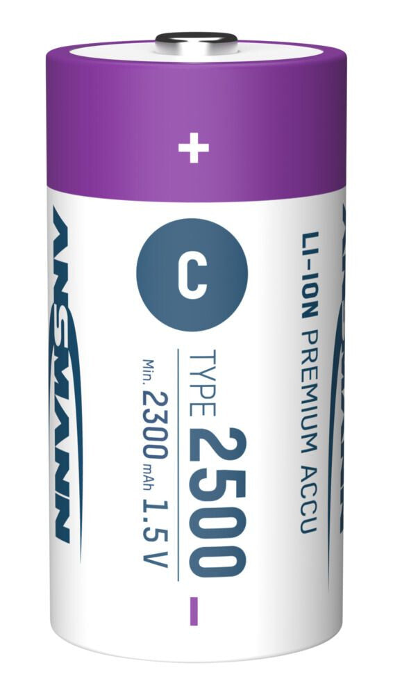 Ansmann 1313-0004 husholdningsbatteri Genopladeligt batteri C Lithium-Ion (Li-Ion)