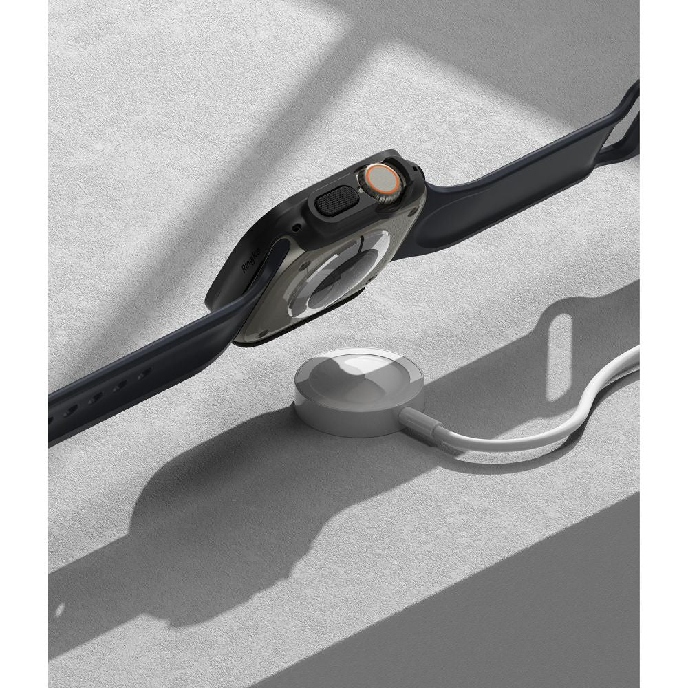 Ringke Slim 2-pack Case til Apple Watch Ultra 1/2 (49mm) - Klar og Matte Black