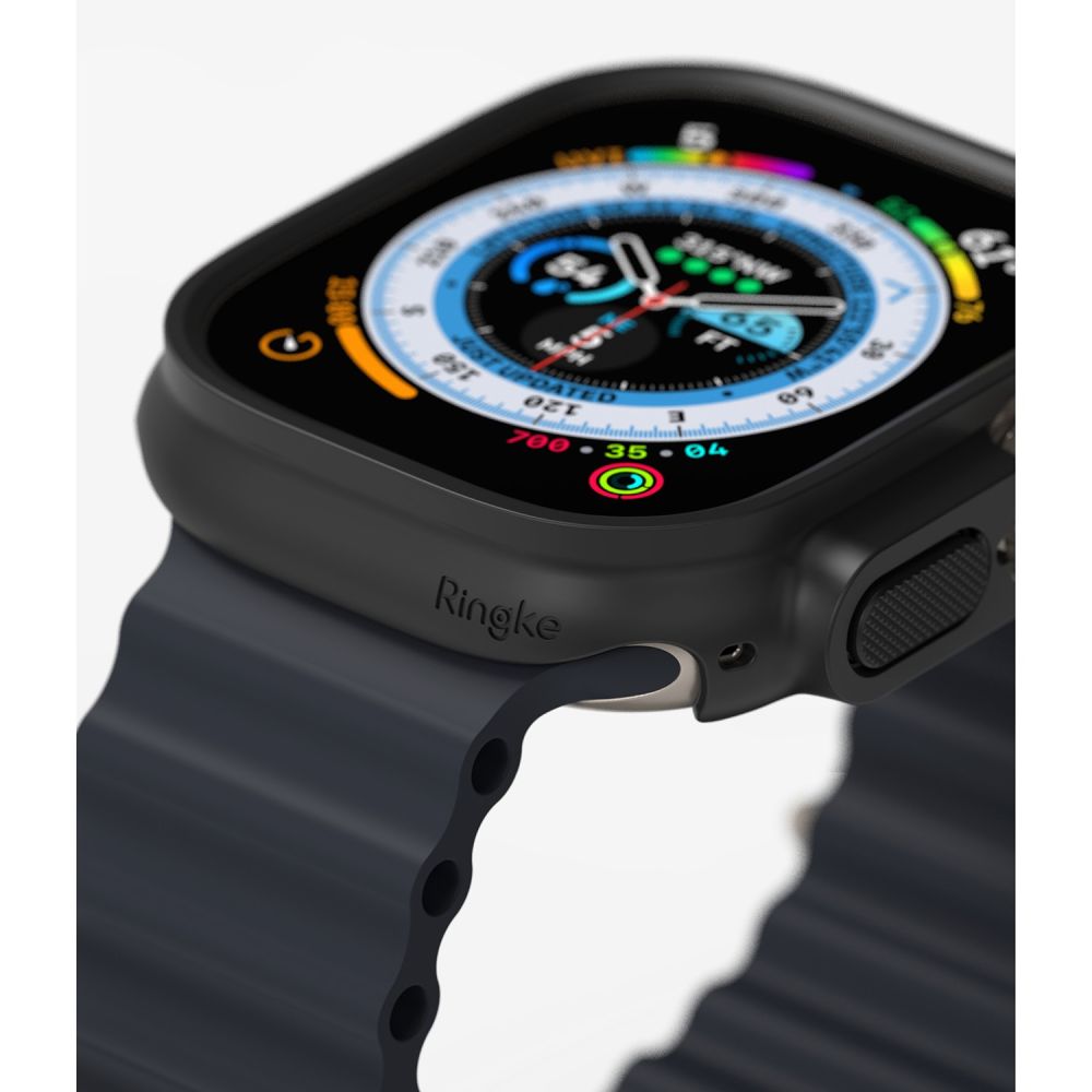 Ringke Slim 2-pack Case for Apple Watch Ultra 1/2 (49mm) - Clear and Matte Black