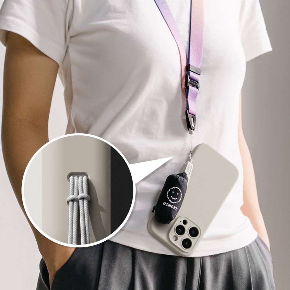 Ringke Silicone MagSafe iPhone 16 Pro Case - Beige