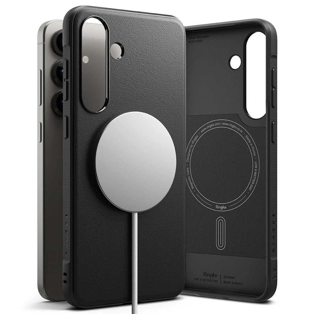 Ringke Onyx MagSafe Case til Samsung Galaxy S25+ - sort