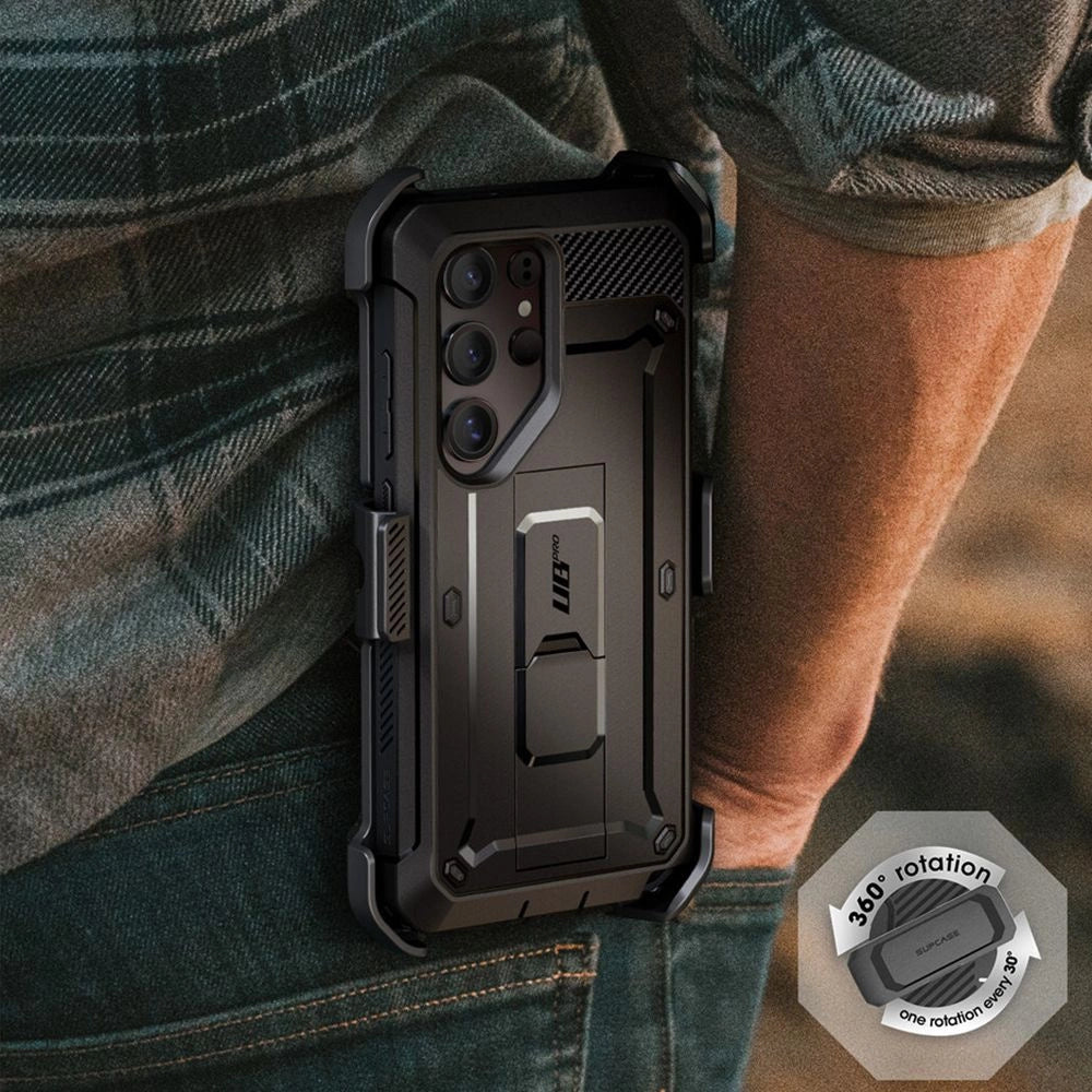 Supcase Unicorn Beetle Pro Case til Samsung Galaxy S25 Ultra - sort