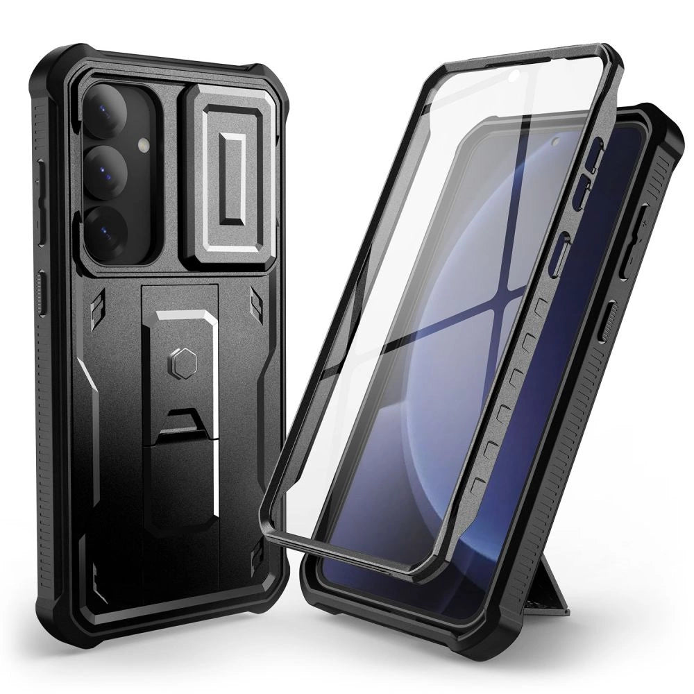 Tech-Protect Kevlar Cam+ Case til Samsung Galaxy S25+ - sort