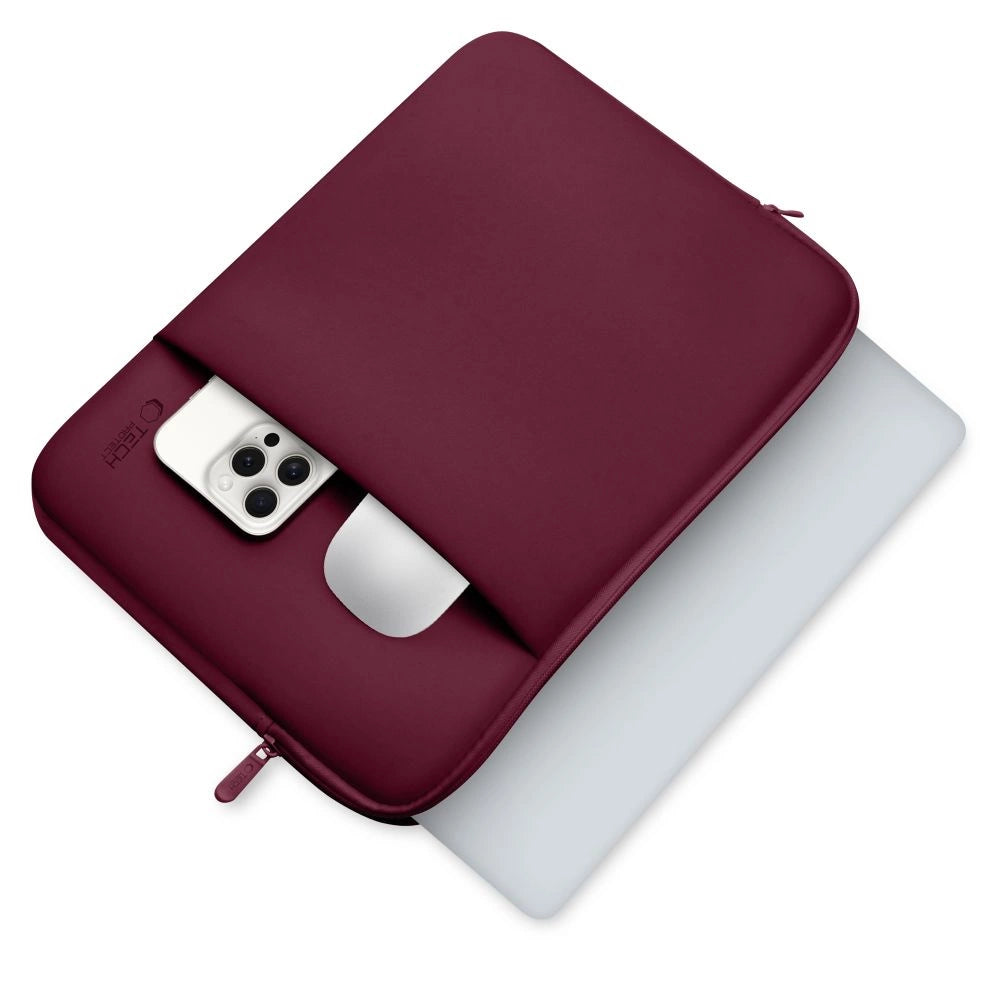 Tech-Protect Neopren Laptop Case 13" - Burgundy
