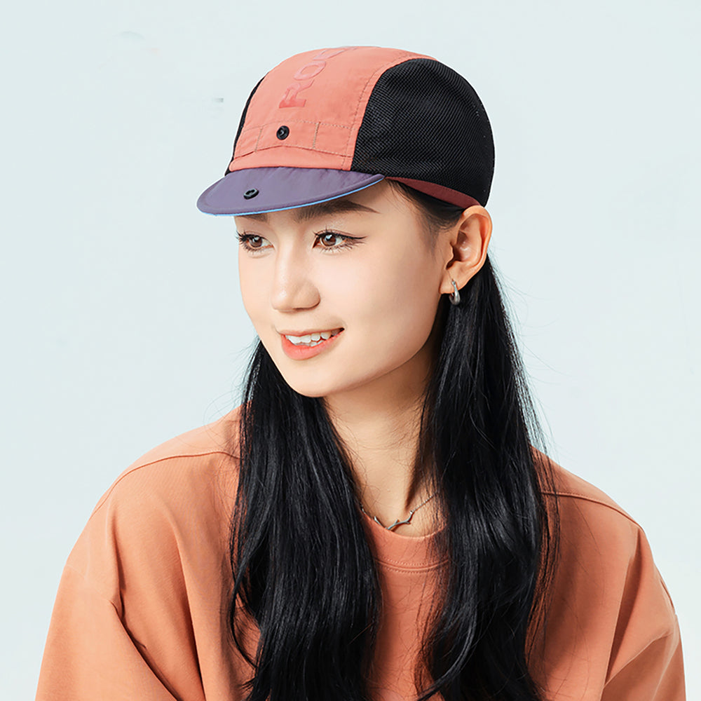 Rockbros Cycling Cap with Helmet Visor - Red