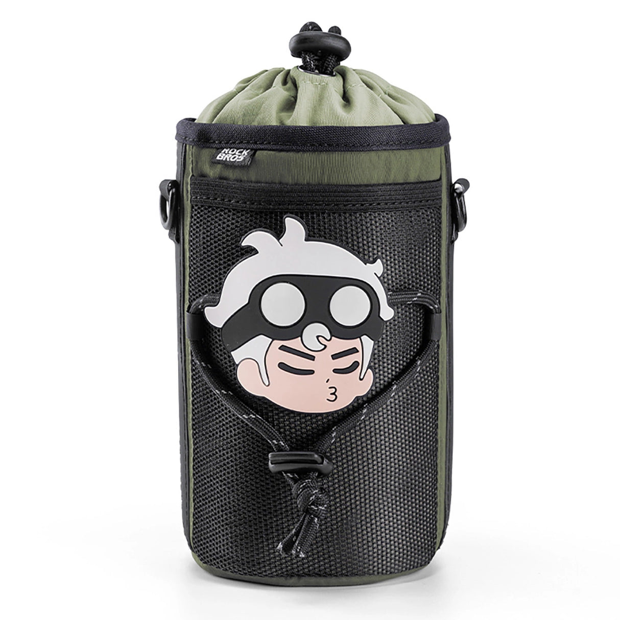 Rockbros Travel Bottle Bag med skulderrem 1l - Grøn