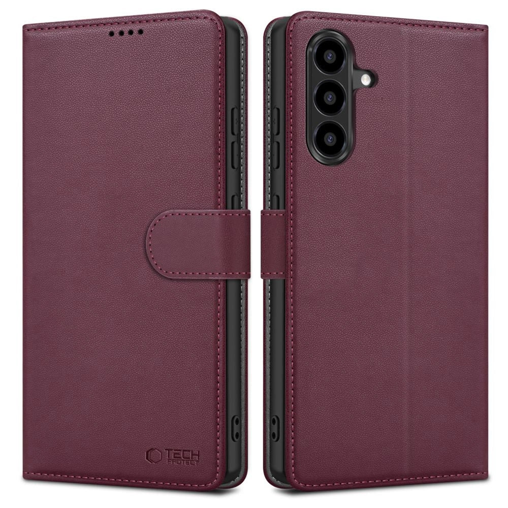 Tech-Protect Wallet Case til Samsung Galaxy A56 5G - Burgundy