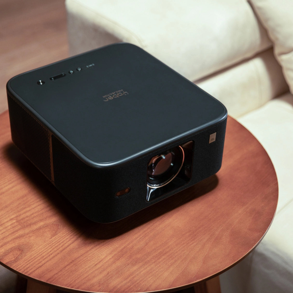 Yaber K3 LCD FullHD 1080p Multimedia projektor med JBL højttalere - sort