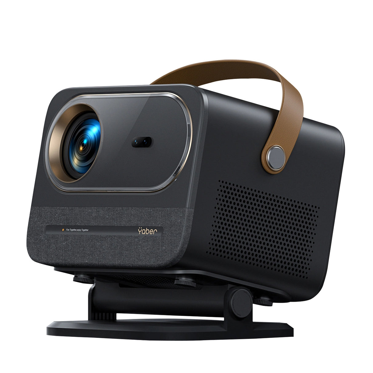 Yaber U12 LCD FullHD 1080p Multimedia projektor med stereohøjttalere - sort