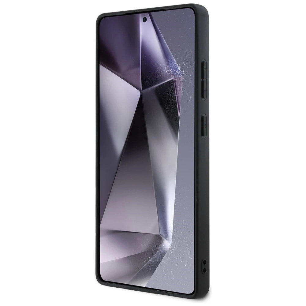 BMW læder tekstureret og glat MagSafe case til Samsung Galaxy S25 Ultra - sort