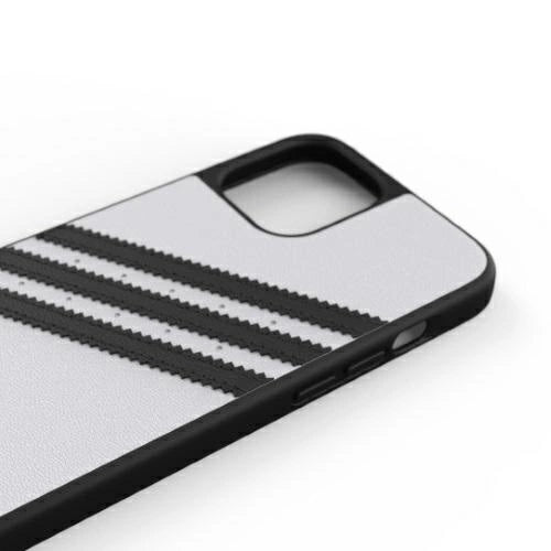 Adidas OR Moulded Case PU for iPhone 12 Pro Max - White/Black