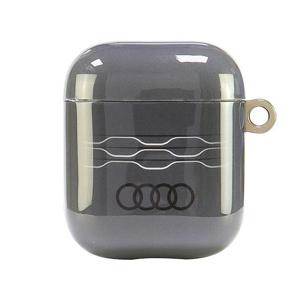 Audi IML Geometric Pattern Case til AirPods 1 / 2 - Grå